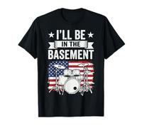 I'll Be in The Basement Tambour T-Shirt