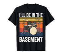 I'll Be in The Basement Tambour T-Shirt