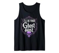 I'll Be Your Ghost Host Haunted House Skull Halloween Vibe Débardeur