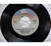 I'LL NEVER LOVE THIS WAY AGAIN 7" (45) UK ARISTA 1979 B/W IN YOUR EYES BUT HAS STAMP ON LABEL (ARIST276)