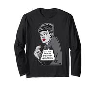 I'll Stop Wear Black When They Make A Darker Color Goth Manche Longue