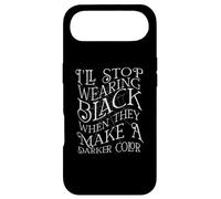I'll Stop Wearing Black When They Fait A Darker Color Meme Coque pour iPhone Air