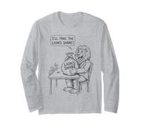 I'll Take The Lion's Share Idiom Kids and Teachers Idioms Manche Longue