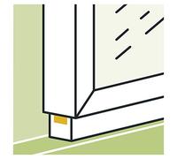 ILLBRUCK 300388 TP300 illac Ruban d'étanchéité Gris 10/2 Longueur 25 m