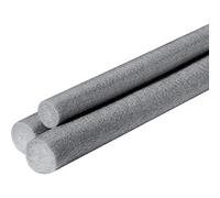 illbruck Cordon rond en polyéthylène gris, 6 mm x 50 m, pour intérieur et extérieur, conforme à DIN 18540 et DIN 4102 partie 1, thermorésistant de -40 °C à +100 °C