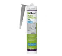 Illbruck SP050 Multi Adhesive Pro 310 ml - Mastic-Colle Hybride - Universel, Étanche & Peignable - Gris