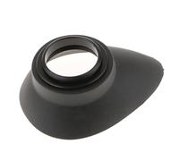 Œilleton de viseur de 19 mm - Coussinet en silicone absorbant les chocs - Léger - Convient pour D700, D800, D3X, D2X, D2H, utilisation à long terme - Amortissement des vibrations de l'oculaire de