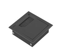 Œillets de câble robustes en alliage d'aluminium pour des installations de bureau soignées et bien rangées dans tous les espaces de travail. Gestion facile des câbles d'installation