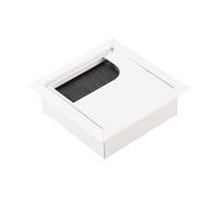 Œillets de câble robustes en alliage d'aluminium pour des installations de bureau soignées et bien rangées dans tous les espaces de travail. Gestion facile des câbles d'installation