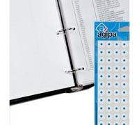 APLI Pochette 13931 - maxi-contenance 768 œillets de renfort blancs - Format familiale