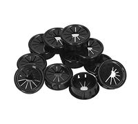 Œillets en Caoutchouc Œillets en Caoutchouc pour Conducteur électrique Assortiment de Bagues d'étanchéité en Forme de Fleur Fil de Câble Fil D'isolation Trompettes