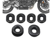 Œillets En Caoutchouc Moto - Pro | Kit De 6 Pièces Passe-Câbles Pour Carénage | Boulons Et Rondelles De Fixation Noir Pour Protection Carénages Et Moto Haute Performance Anti-Vibration | 2026 Pro