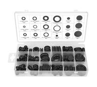 Œillets en Caoutchouc pour Le Câblage, Kit d'œillets en Caoutchouc, Assortiment de Joints d'œillets pour Trous en Caoutchouc, 125 Pièces, Kit d'Assortiment d'œillets en