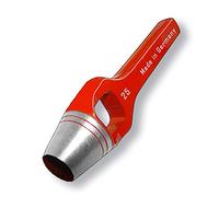 Œillets ronds de 25 mm de diamètre en acier galvanisé - Poinçon à poinçonner - Plaque de perforation (trou pour la poignée).