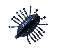Illex Leurre Souple Magic Woodlouse 1.18in - 3cm - 1.2g - Black-W-Blue - Floating - 79799