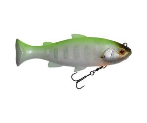 Illex Vividus Gummifisch Brochet Swimbait 14,5cm 51g Perche Perche Noire Köder