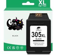 ILLICOENCRE 305XL Noir DeskJet 2800e 2820e 2810e 4220e 4222e 4120 4130 2700e 2722 2710 2720 2721 Cartouches d'encre Remplacement pour HP Cartouche 305 XL Envy 6010 6020 6022 6030 6032 6420 6430 6432