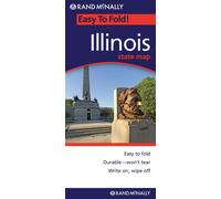 Illinois, carte facile à plier | Rand McNally