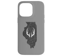 Illinois IL Deer Hunting Shed Antlers Design Coque pour iPhone 14 Pro Max
