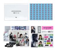 Illit - 1er album unique [Not Cute Anymore] (Not My Name ver.) livre photo de groupe + mini livre + carte postale + CD-R + autocollant pour pare-chocs + poster + cadeau