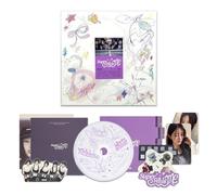 ILLIT - 1st Mini Album [SUPER REAL ME] (REAL ME ver.) Photobook + CD-R + Photocard + Illit Logo Sticker + Album Logo Sticker + Sticker + Paper Magnet + Paper Ornaments + Poster With Lyrics