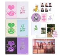 ILLIT - I'LL LIKE YOU 2nd Mini Album (Random Ver.) Photobook + CD-R + Photocards + Sticker + ID Photo + Poster + 3 Extra Photocards Official K-POP Sealed Album