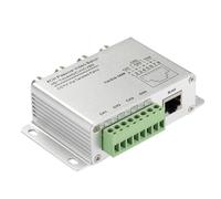 Illkjasfc Bloc d'alimentation vidéo passif 4 canaux Balun Vidéo Émetteur Récepteur BNC vers UTP pour CVI CCTV CVI