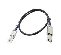 Illkjasfc Câble externe MiniSAS professionnel 26 broches de 2 mètres avec connecteurs SFF8088 pour des connexions réseau rapides