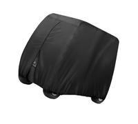 Illkjasfc Chariot de golf robuste 4 places en polyester 210D résistant à l'eau - Auvent coulissant pour enfants - Véhicule utilitaire d'extérieur solide pour protéger le chariot de golf