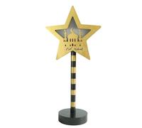 Illkjasfc Décorations en bois complexes du Moyen-Orient pour festival religieux Éclairage Texture bois Convient pour les fêtes de l'Aïd