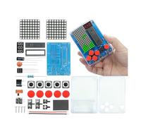 Illkjasfc DIYer Soudure éducative pour créer une console de jeu rétro avec 4 jeux classiques pour l'apprentissage STEM et kit électronique éducatif amusant