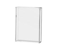 Illkjasfc Diys Cadre de présentation de table en acrylique pour souvenirs, billets, souvenirs transparents pour fleurs séchées