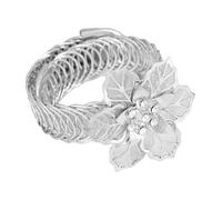 Illkjasfc Élastique gracieux inspiré des fleurs pour femme qui complète les styles de jour et de soirée pour un usage quotidien et tendance, taille unique, Comme décrit