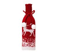 Illkjasfc Élégant costume de bouteille de vin pour créer une atmosphère à Noël ou pour des occasions spéciales. Belles couvertures