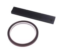 Illkjasfc Ensemble d'épissure de ruban de 1/4 10 pouces et bloc de leader en métal professionnel pour ruban de ligne ouvert