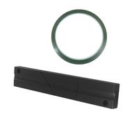 Illkjasfc Ensemble d'épissure de ruban de 1/4 10 pouces et bloc de leader en métal professionnel pour ruban de ligne ouvert