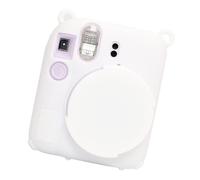 Illkjasfc Étui de protection en silicone résistant à l'usure pour appareil photo - Couleur unie - Résistante aux chocs - Coque de protection souple pour 12 accessoires de photographie