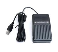 Illkjasfc Interrupteur à pied USB programmable. Commutateur de pédale USB pour des commandes informatiques optimisées pour les éditeurs et