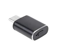 Illkjasfc Jigglers Movers Shaker indétectable avec port de type C pour ordinateur portable qui maintient le PC éveillé Simule le dispositif anti-hibernation de type C