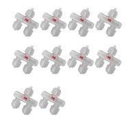 Illkjasfc Lot de 10 clapets anti-retour pour pompes à air d'aquarium, valves de tuyauterie aérienne, accessoires d'aquarium, clapets anti-retour à dissolution d'oxygène