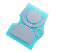 Illkjasfc Matelas coulissant PTFE vert avec plusieurs appareils pour une action silencieuse Pieds de jeu permanents PTFE