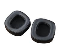 Illkjasfc Matelas d'oreille en cuir protéiné réduisant le bruit pour un meilleur son. Coussins de casque isolants du bruit standard