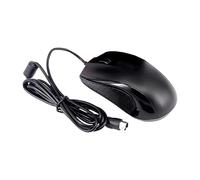 Illkjasfc Ordinateur ergonomique avec deux interfaces USB PS2s Plug ABS Roue de construction pour CAO Travail Bureau CAO Design