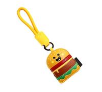 Illkjasfc Porte-clés gourmand pour sac à main, sac à main, décoration de sac à dos, accessoires cadeaux de Saint-Valentin, Hamburger, One Size