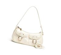 Illkjasfc Sac à main tendance en cuir synthétique pratique pour les étudiants et les nouveaux arrivants, blanc, One Size