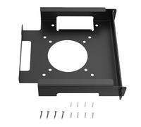 Illkjasfc Support de sécurité en métal pour petit ordinateur inviolable équipement de montage efficacité de refroidissement pour PC support de sécurité