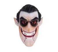 Illkjasfc Vampires avec des yeux rouges sang et des crocs - Accessoire de cosplay pour homme et femme