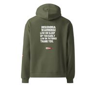 ILLTOCHILL Insomnie Sweat à Capuche Oversize | Insomniac Fierté Sensibilisation Cadeau