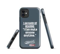 ILLTOCHILL Surdite Coque de Telephone Fierte Deaf Sensibilisation Cadeau Hard of Hearing iPhone