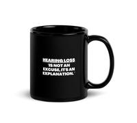 ILLTOCHILL Surdite Mug Fierte | Deaf Adulte Mug | Surdite Sensibilisation Cadeau Idea